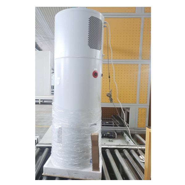 Lav pris Tilpasset OEM 6kw luftkilde varmepumpe for varmt vann / oppvarming R410A