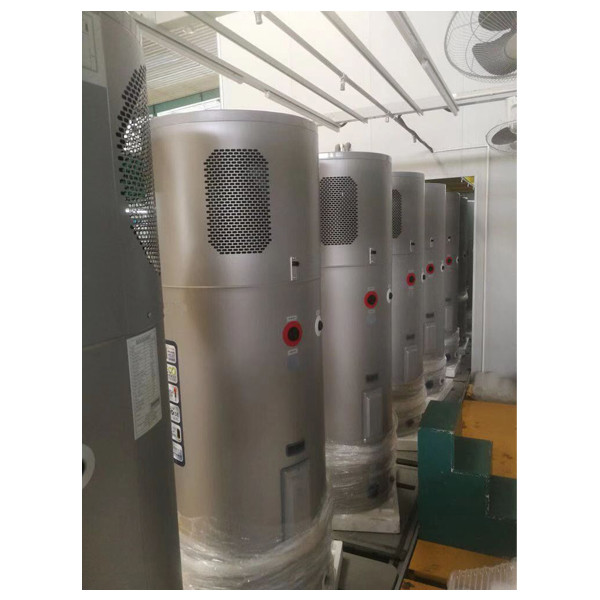 DC inverter luft til vann varmepumpe for kjøling, oppvarming og sanitær varmt vann 