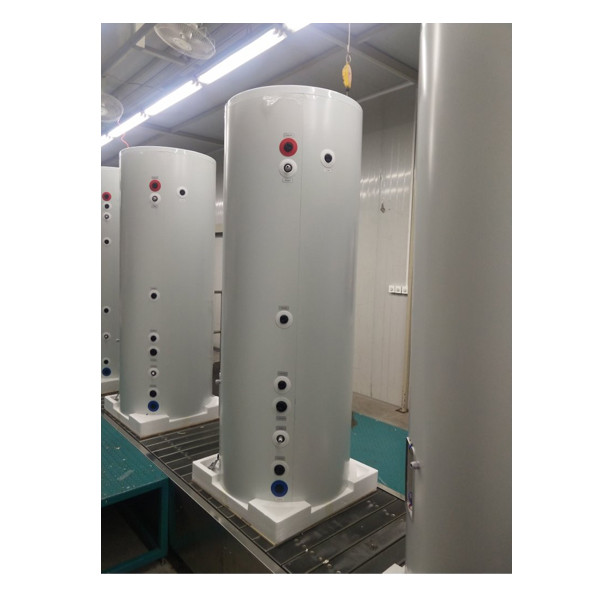 100L vannrette vanntrykkbeholder i rustfritt stål for vann i hjemmet 