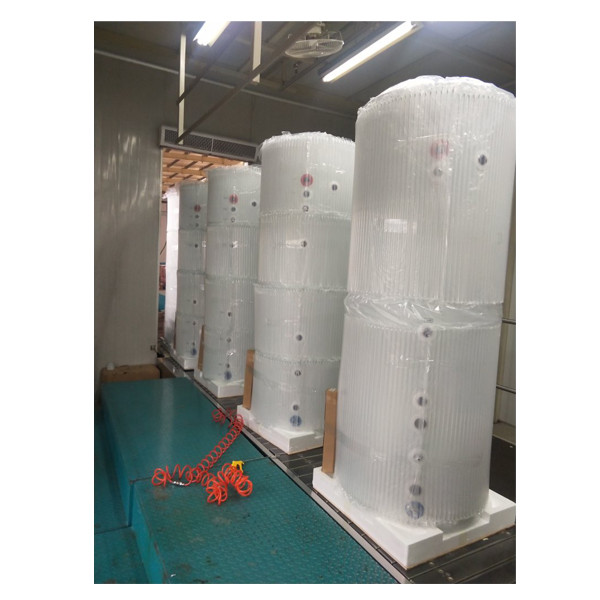 100 liters vertikalt trykkfartøy for ekspansjon av vann for kommersiell bruk 