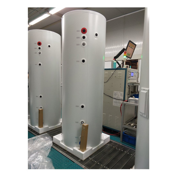 Vertikal glassfiberforsterket vannfiltertank FRP-trykkbeholder 