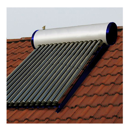300L høyeffektiv solvarmtvannsbereder på taket for solbassengvarmer