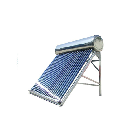 Flat solcellepanel varmt vann for takinstallasjon