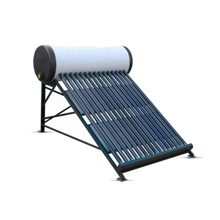 Solsystem Vanntank Rustfritt Stål Kompakt Ikke-trykk Varmepipe Solenergi Varmtvannsapparat Solfanger Vakuumrør Reservedeler