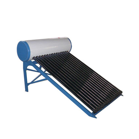 150 liter kompakt solvannsvannsbereder med flatpanel solfangere