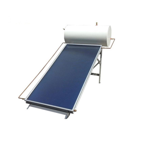 Lasersveising Flatpanel Varmtvannsbereder Solar Thermal Flat Plate Collector System Absorber Copper Fin Tubes