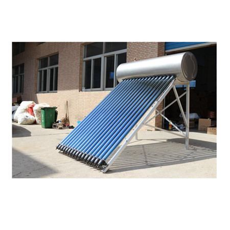 Solcellepanel for oppvarming av varmt vann