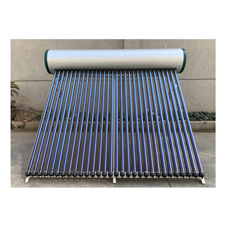 Varmtvannsbereder Solar Thermal Collector System Flat Panel Absorber Fin Tubes for American Market