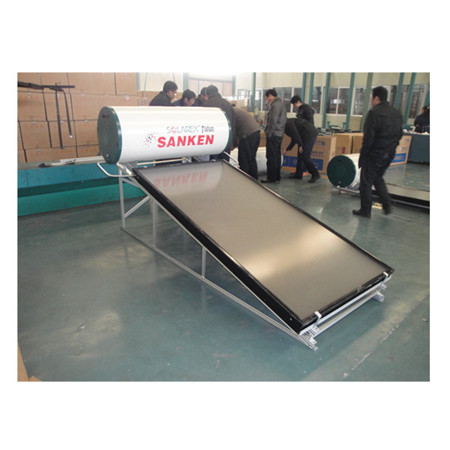 Kinesisk kvalifisert fabrikk solenergisystemprosjekt Hovedfold vakuumrør med forskjellige typer reservedeler Brakett Vanntank Varmtvannsbereder