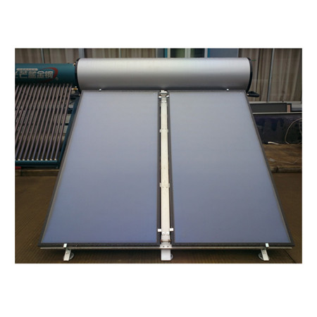 Flat plate solcellepanel solvarmtvannsanlegg for skolevarme