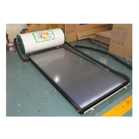 Solar Vacuum Tube vannvarmer rustfritt stål indre tank flate maskin